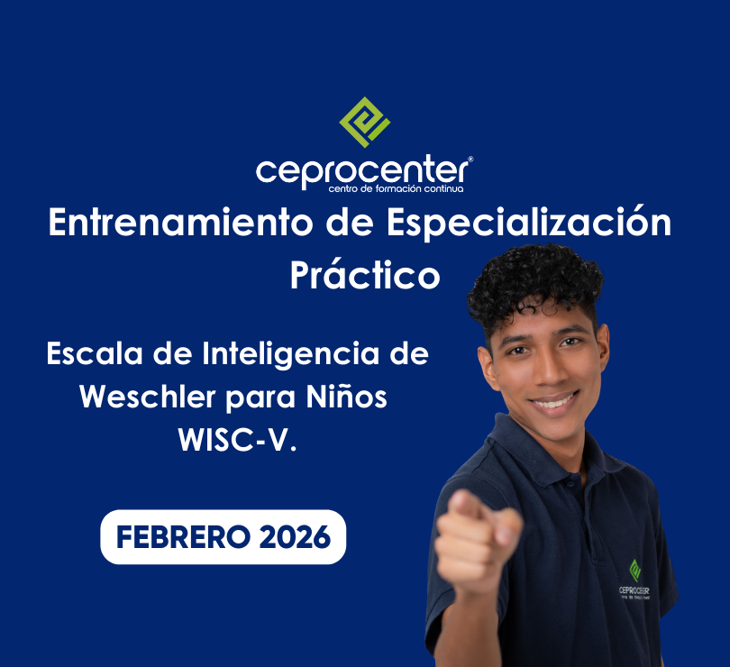 Entrenamiento de Especialización Práctica. Escala de Inteligencia de Weschler para Niños WISC-V.